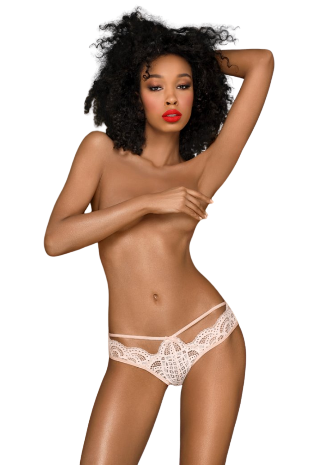 Mutandine rosa vintage pizzo traforato morbido design elegante sensualità raffinata femminile unica mermaid fantasy