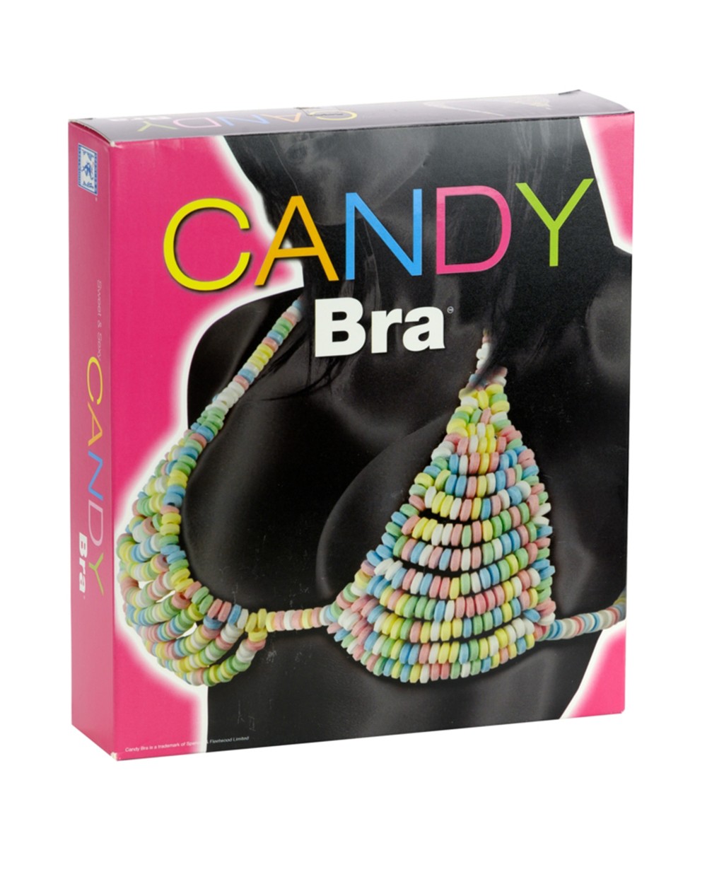 Reggiseno caramelle commestibili colori pastello festa giochi divertenti sensuale elegante raffinata seducente femminile sofisticata