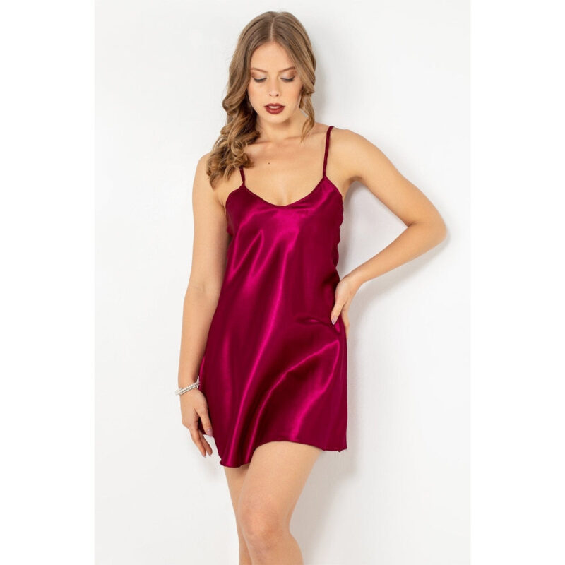 Babydoll Rosso Bordeaux - immagine 4