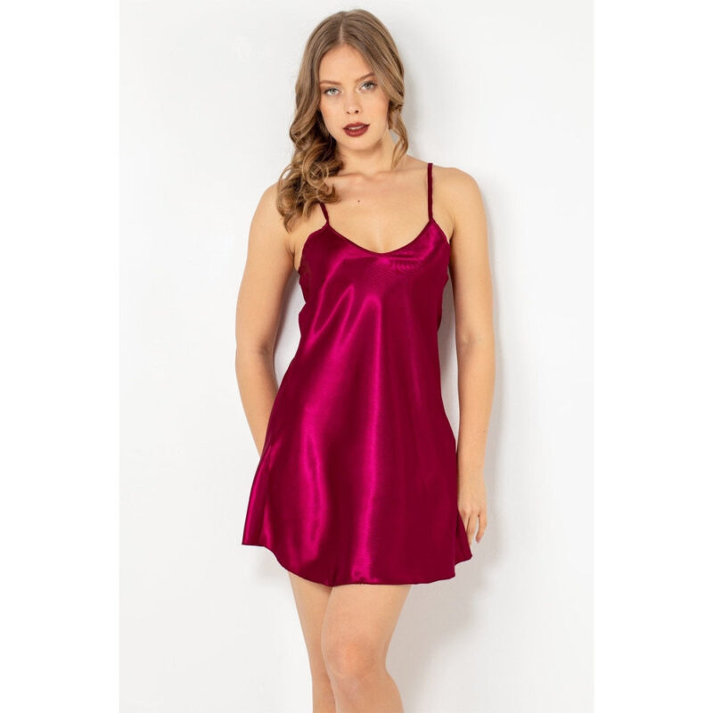 Babydoll Rosso Bordeaux - immagine 8