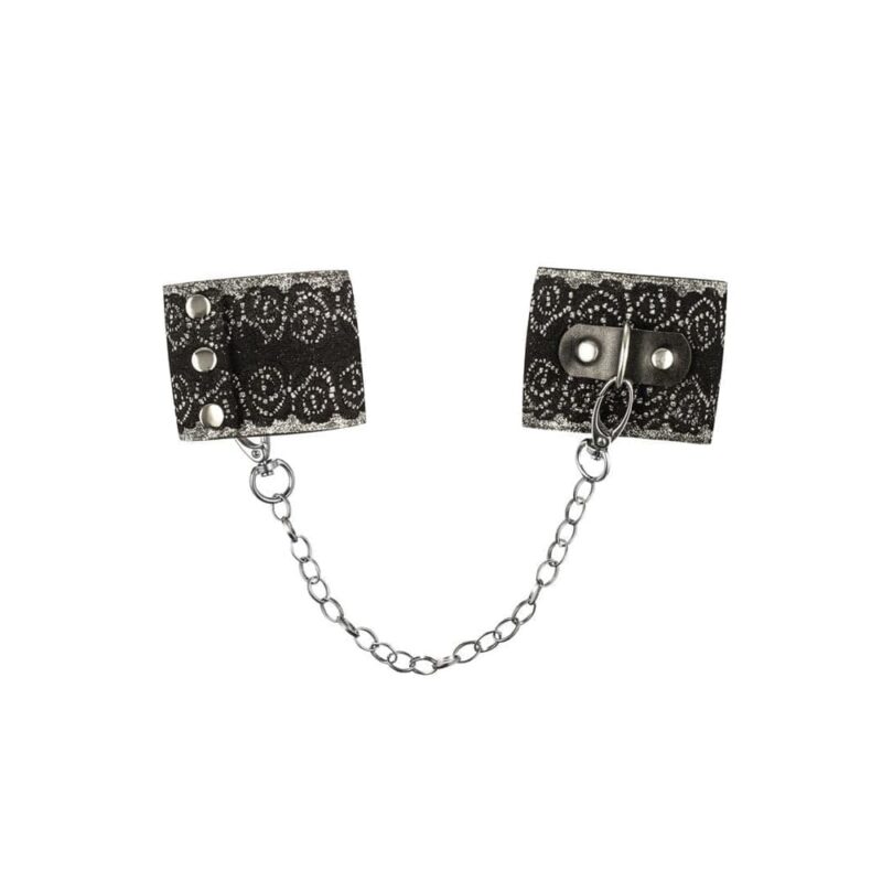 A747 Manette Con Catena - Nero - immagine 3