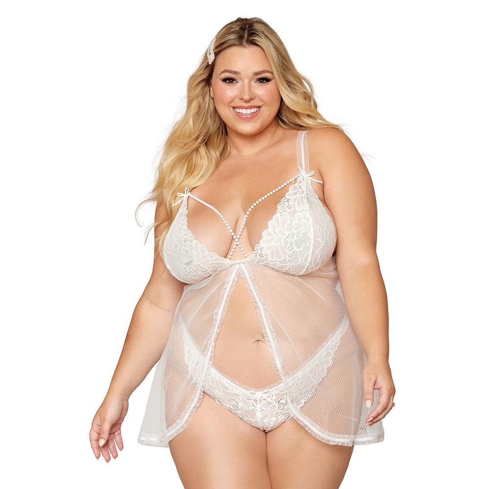 Babydoll Bianco Grande