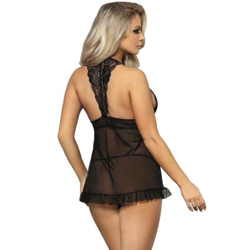 Camicia Da Notte In Pizzo - immagine 3