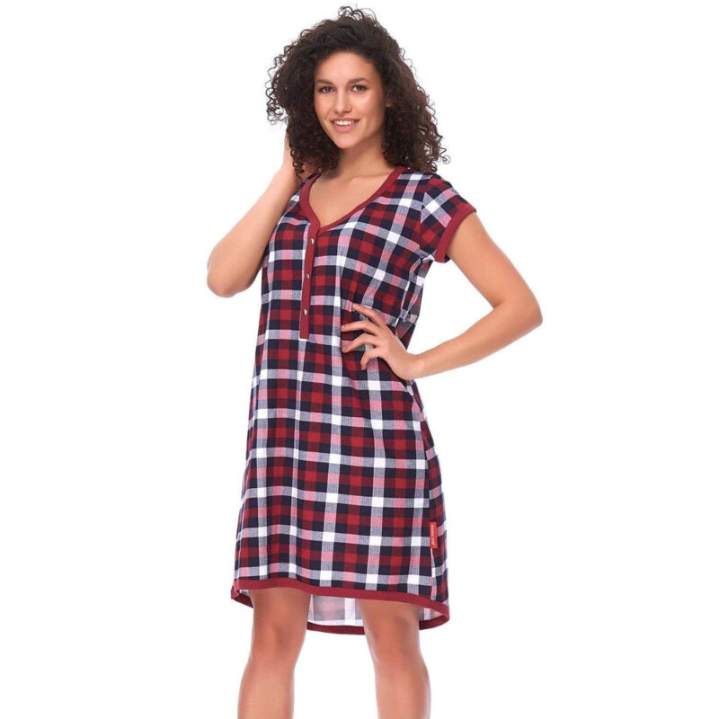 Camicia Da Notte Donna In Cotone - immagine 2
