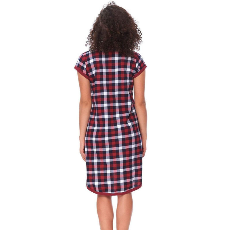 Camicia Da Notte Donna In Cotone - immagine 4