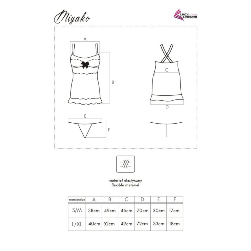 Camicia Da Notte In Raso - immagine 3