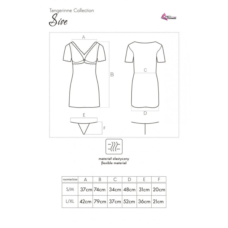 Camicia Da Notte Rossa Sexy - immagine 9