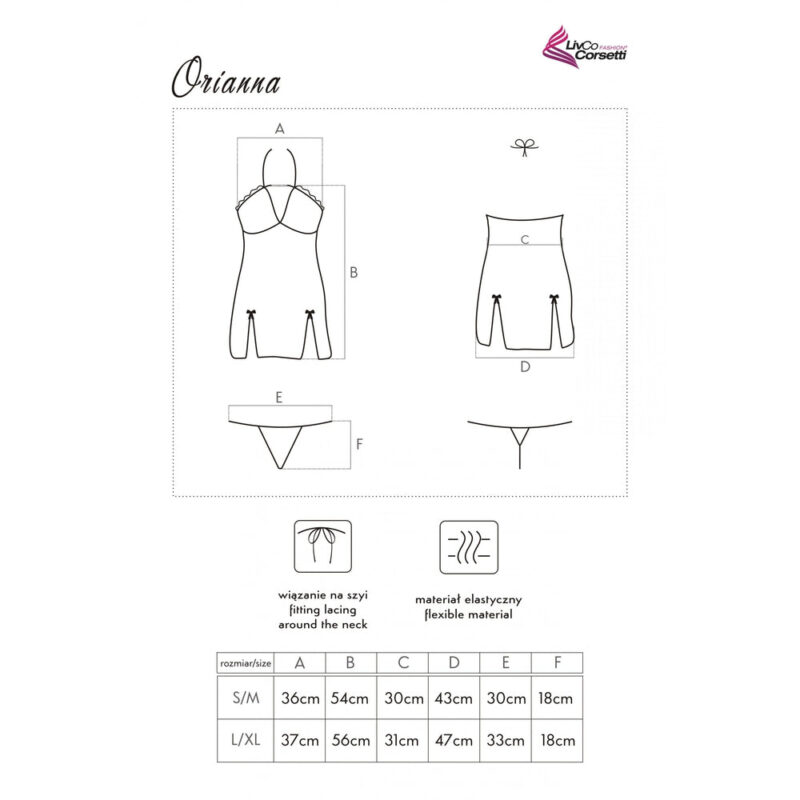 Camicia Da Notte Trasparente Da Donna - immagine 6