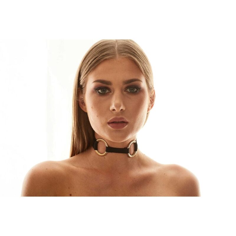 Collana A Due Anelli Alabama 1 - Nero