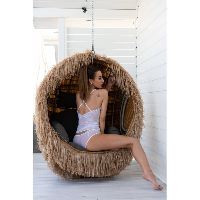 Set Di Lingerie Bianca Sexy - immagine 4