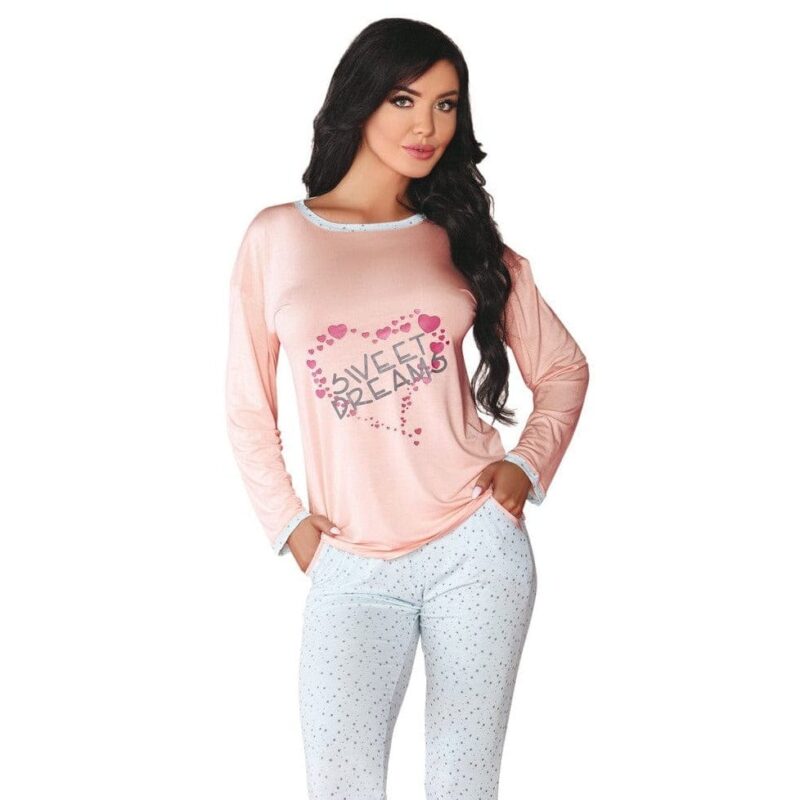 Set Pigiama Donna Manica Lunga - immagine 2