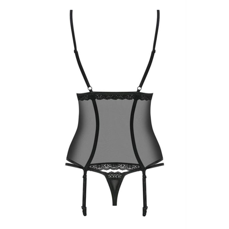 Bustier In Pizzo Nero - immagine 6