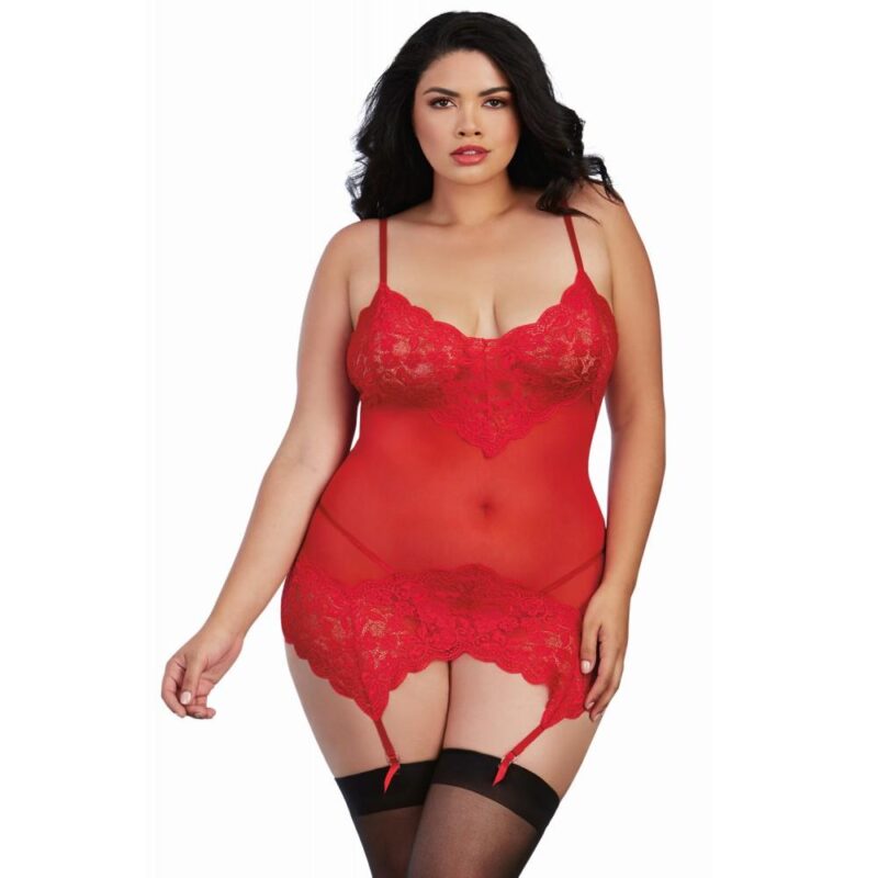 Bustier Rosso Grande