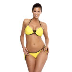 Costume Da Bagno 2 Pezzi Giallo