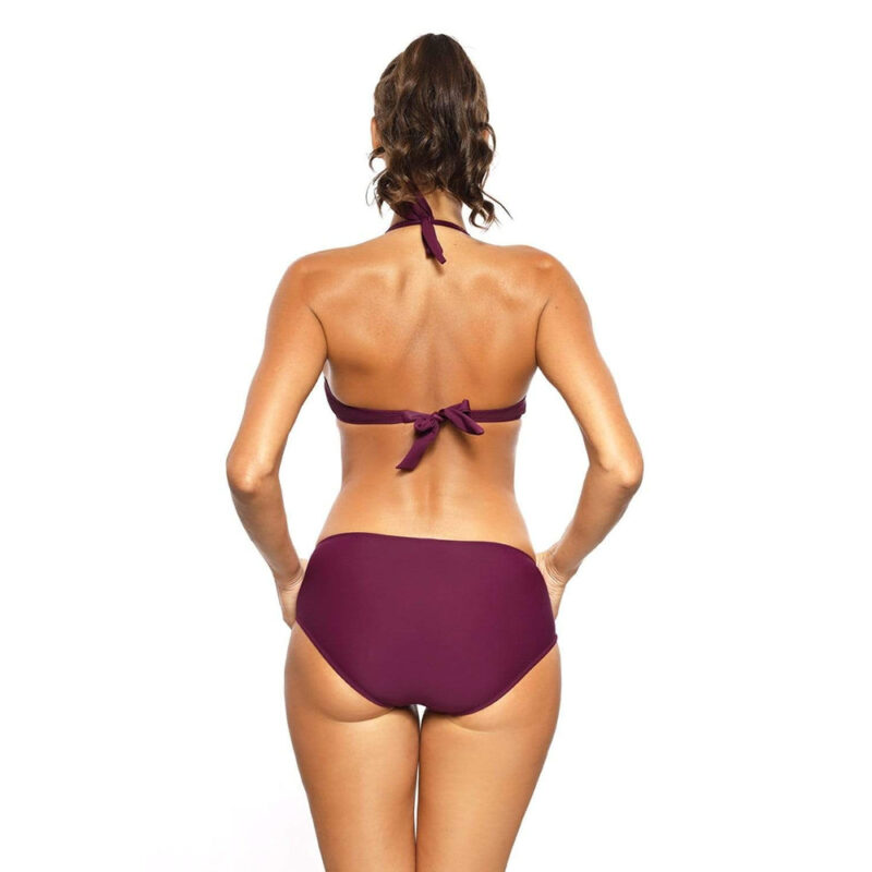 Costume Da Bagno 2 Pezzi Viola - immagine 3