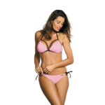 Costume Da Bagno A Triangolo Rosa