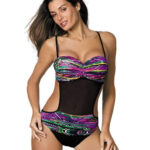 Costume Da Bagno Intero Trasparente