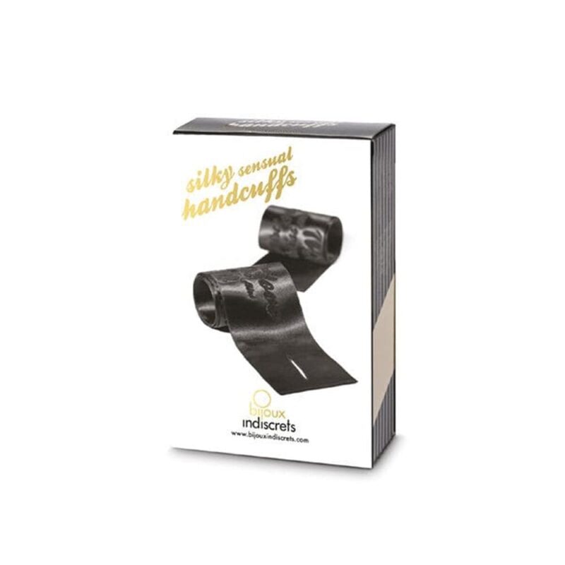Manette Sensuali - Fascette Di Raso - Nero - immagine 4
