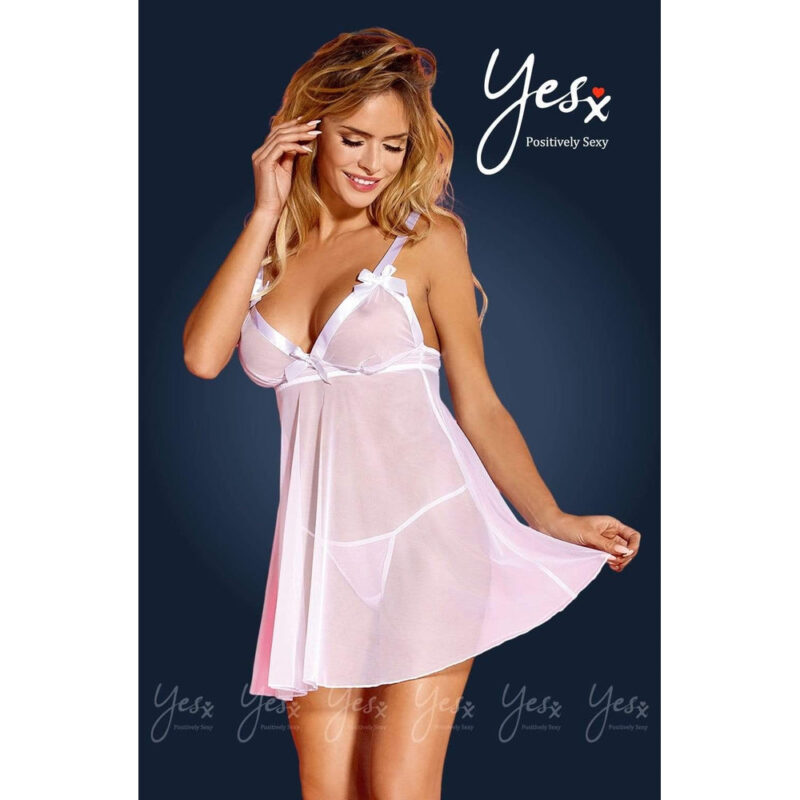 Babydoll Da Sposa Bianco - immagine 3