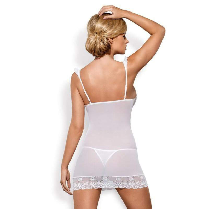 Babydoll Bianco Sexy - immagine 2