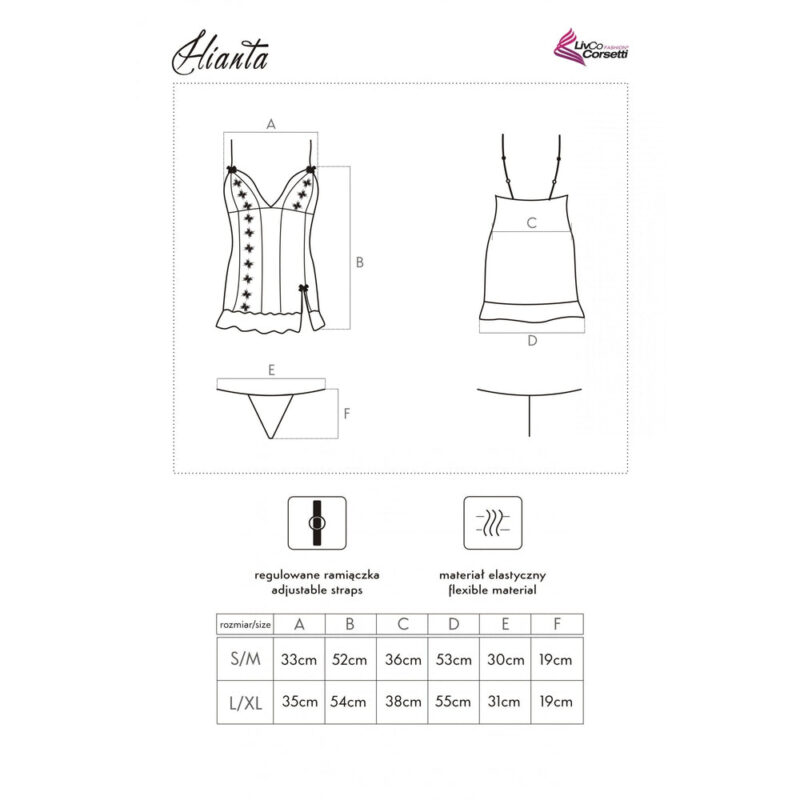 Babydoll Corto In Raso - immagine 4
