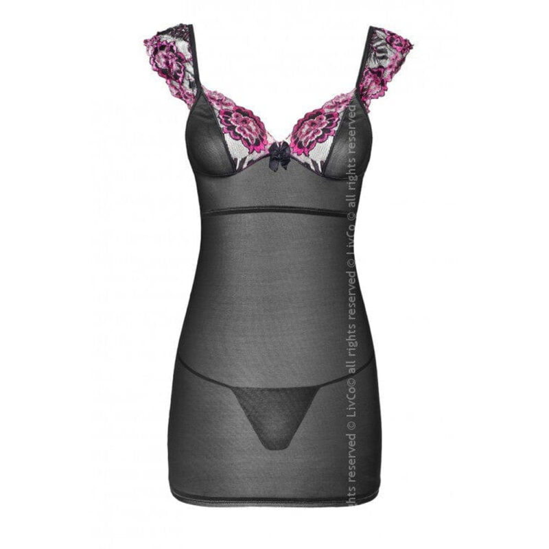 Babydoll In Pizzo Trasparente - immagine 7