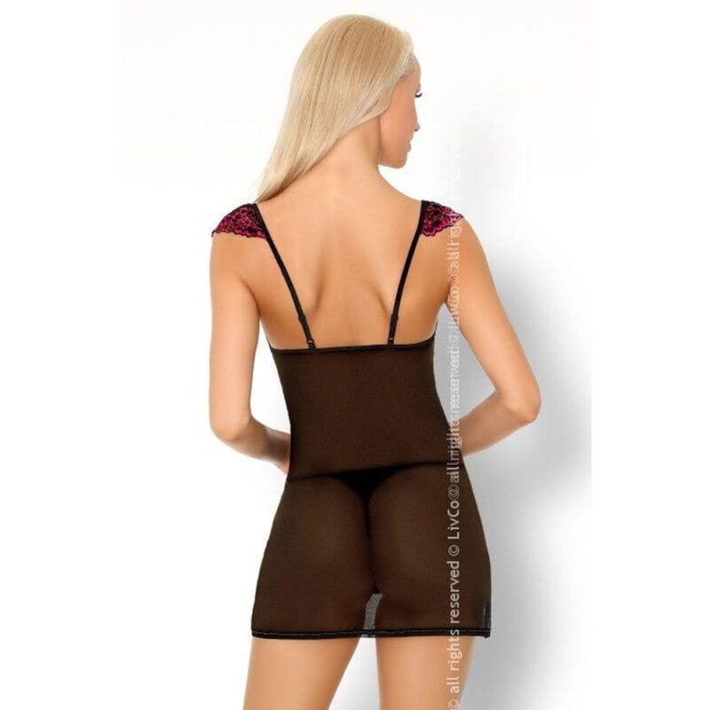 Babydoll In Pizzo Trasparente - immagine 5