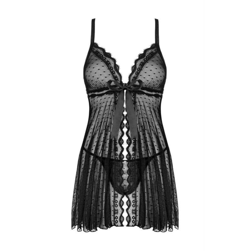 Babydoll Nero Da Donna - immagine 5