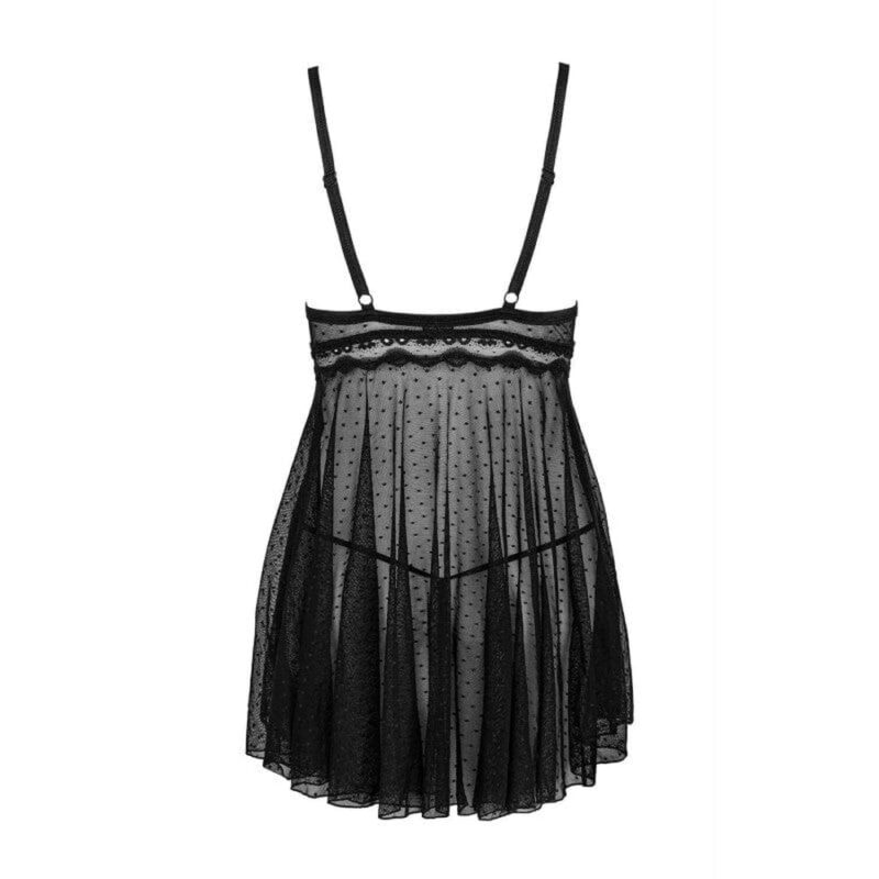 Babydoll Nero Da Donna - immagine 6