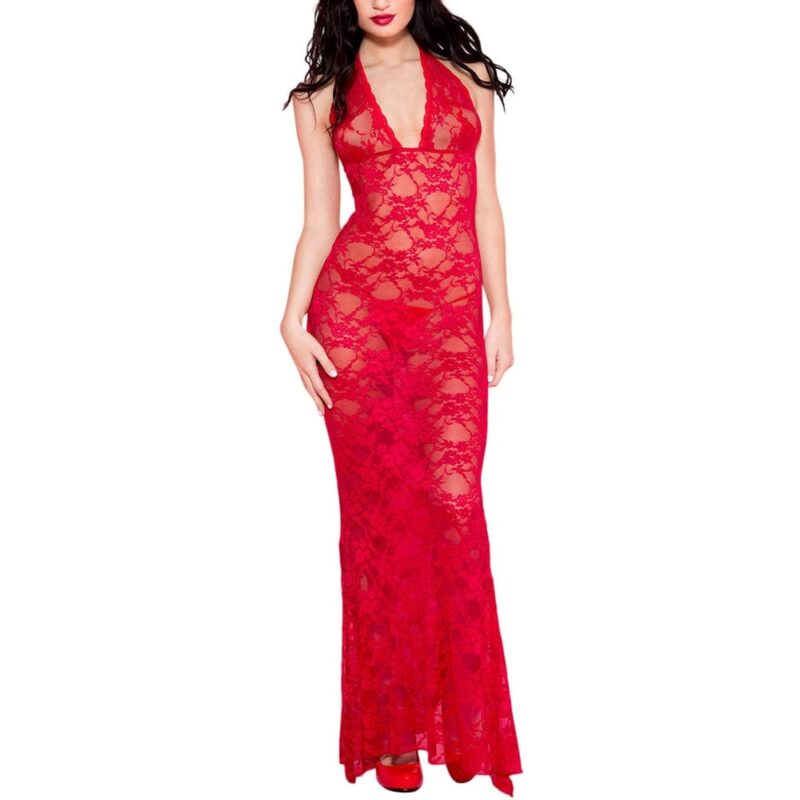 Babydoll Lungo Rosso - immagine 6
