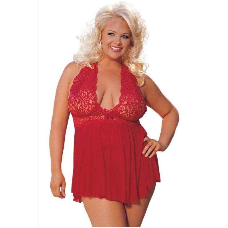 Babydoll Rosso Grande