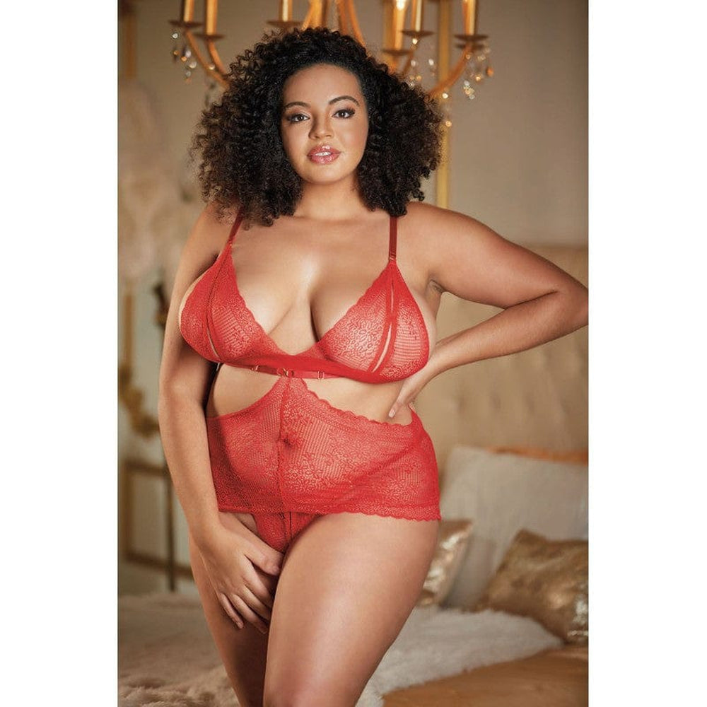 Babydoll Rosso Grande