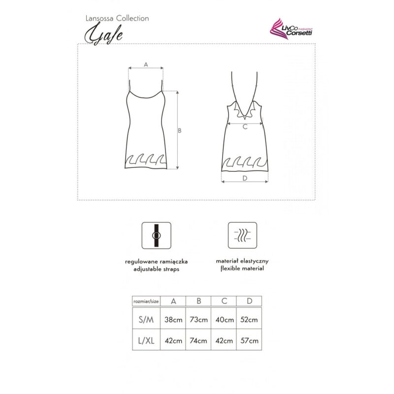 Babydoll Lungo Da Donna In Raso - immagine 6