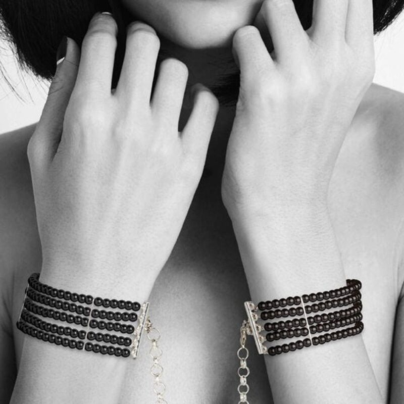 Plaisir Nacre - Bracciali Con Manette - Nero - immagine 2