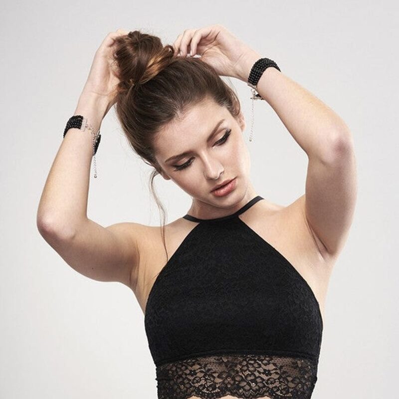 Plaisir Nacre - Bracciali Con Manette - Nero - immagine 3