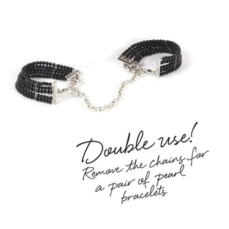 Plaisir Nacre - Bracciali Con Manette - Nero - immagine 5