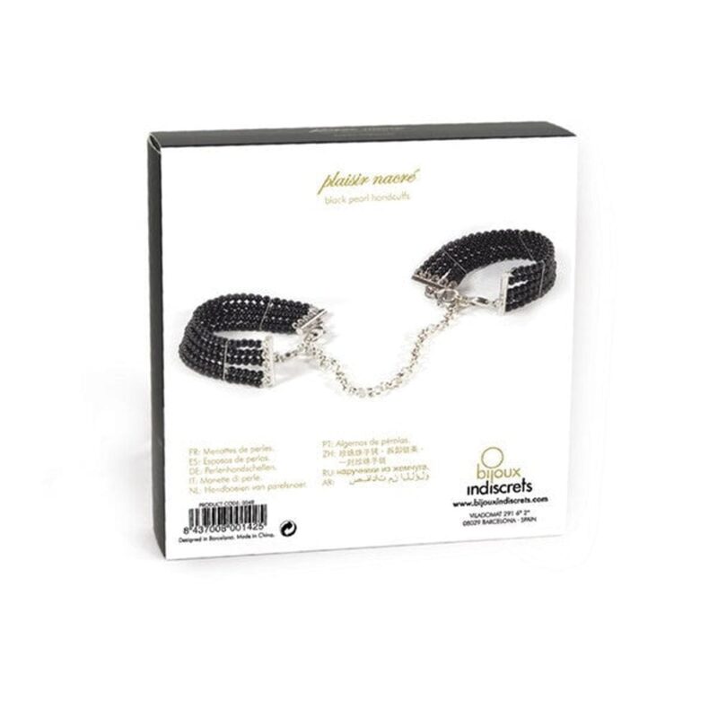 Plaisir Nacre - Bracciali Con Manette - Nero - immagine 7