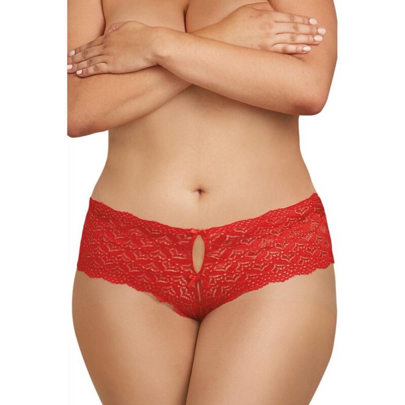 Shorty In Pizzo Rosso - immagine 2