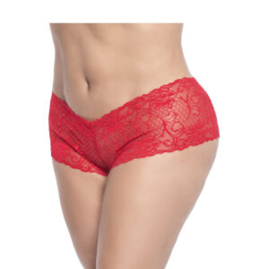 Shorty In Pizzo Rosso Grande – Mal90Xred