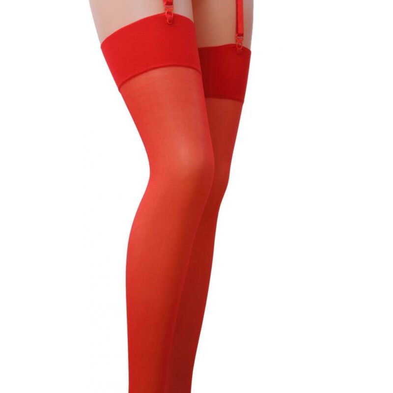 St001 Calzini 17 Den - Rosso