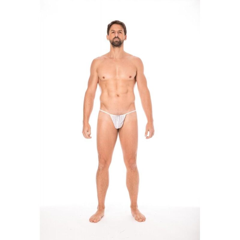 Perizoma Bianco Da Uomo - immagine 3