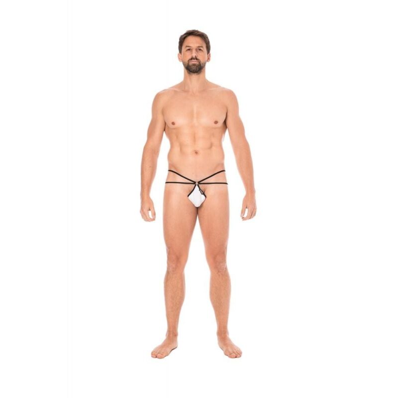 Perizoma Bianco Da Uomo - immagine 3