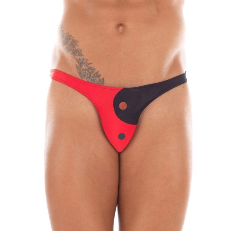 Perizoma Nero Da Uomo Tao - Lm18-57Brd