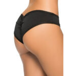 Tanga Nero Con Volant – Mal3025Blk