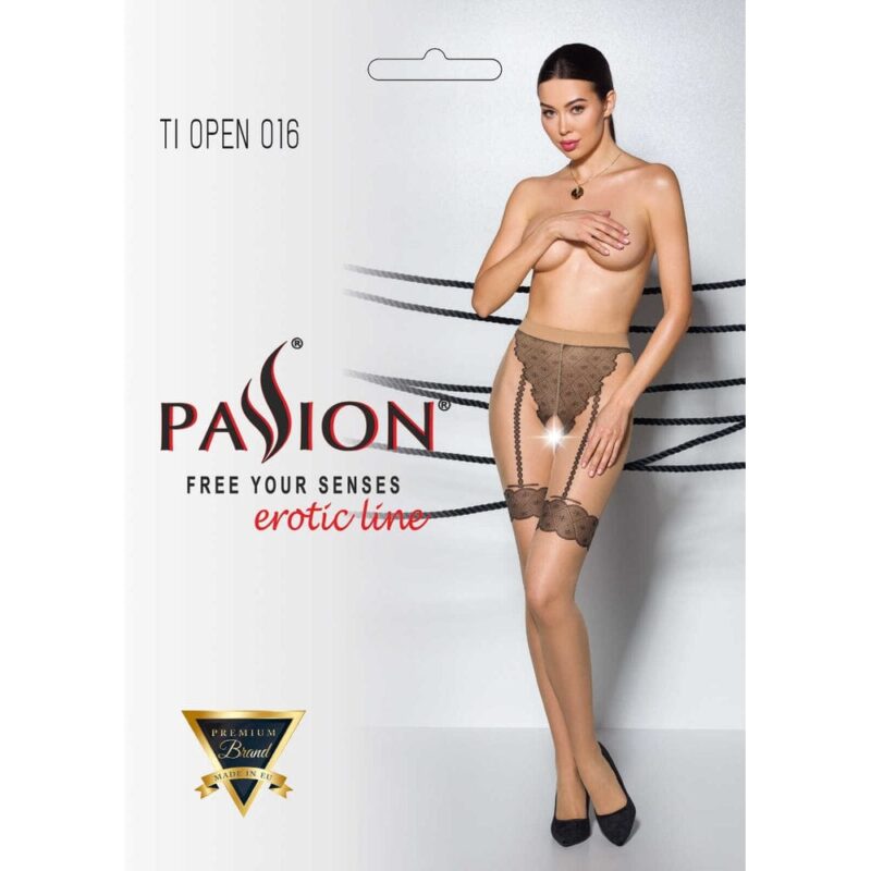 Tiopen 016 Collant Aperti 20 Den - Beige