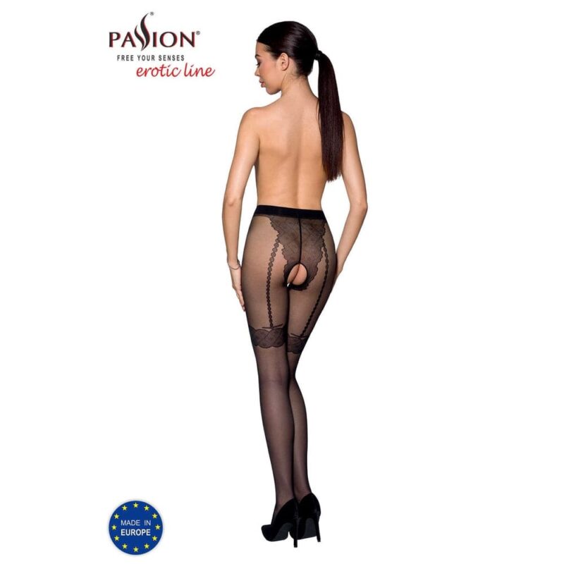 Tiopen 016 Collant Aperti 20 Den - Nero - immagine 4