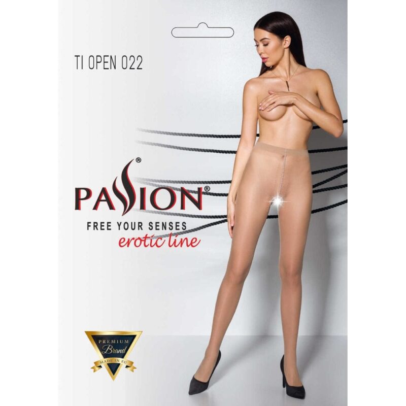 Tiopen 022 Collant Aperti 20 Den - Beige