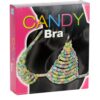 Reggiseno caramelle commestibili colori pastello festa giochi divertenti sensuale elegante raffinata seducente femminile sofisticata