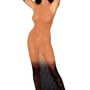 vestaglia bodystocking zebrata ramata sensuale raffinata italiana setosa trasparente modellante confortevole elegante audace seducente versatile lussuosa