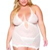 Gabbana reggicalze elegante taglie forti strass perizoma trasparente modellante contorno clessidra sensualità comfort morbido elastico rete lucente glamour